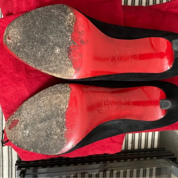 Christian Louboutin, used with dust shoe bags. Size 40.5 - Picture 4 of 5